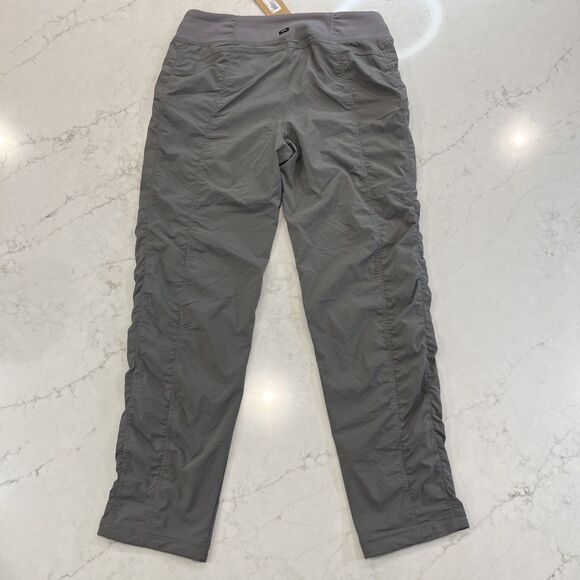 Prana NEW Koen Pant Gray Large x 30" Hiking Outdoor Pull On Stretch Zip Pockets - Picture 7 of 16
